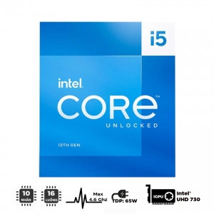 CPU INTEL CORE I5-13400 (UP TO 4.6GHZ, 10 NHÂN 16 LUỒNG, 20MB CACHE, 65W) - SOCKET INTEL LGA 1700/RAPTOR LAKE